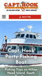 Mobile Screenshot of captainhookhiltonhead.com